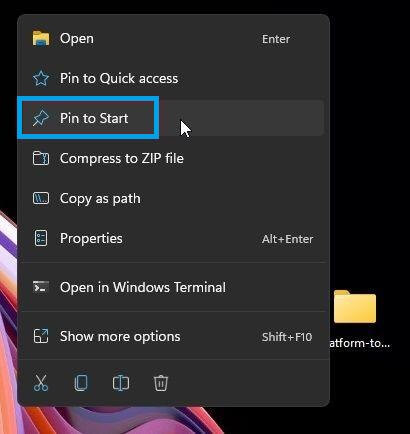 Customize the Windows 11 Start Menu by Adding Shortcuts or Folders