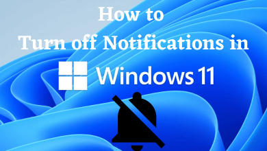 How to Turn off Notifications in Windows 11