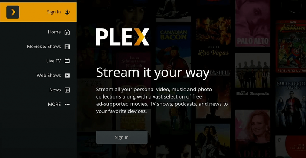 Plex on PS5