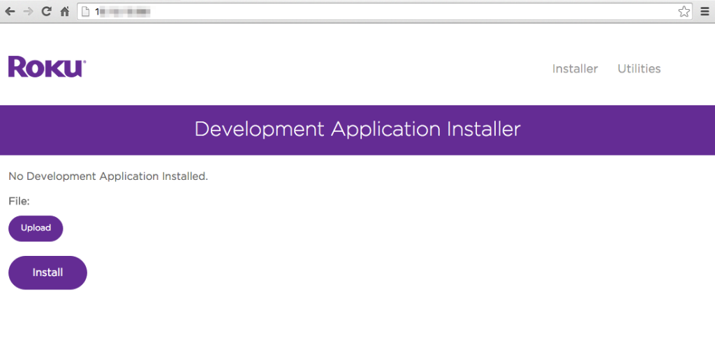 Access the Roku Developer Mode 