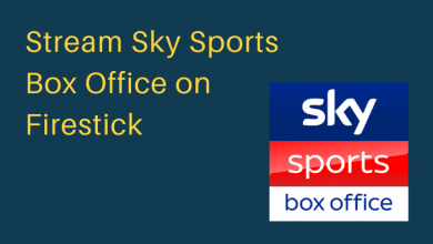 Sky Sports Box Office on Firestick