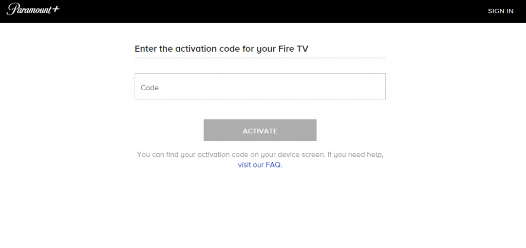 Enter the Activation Code