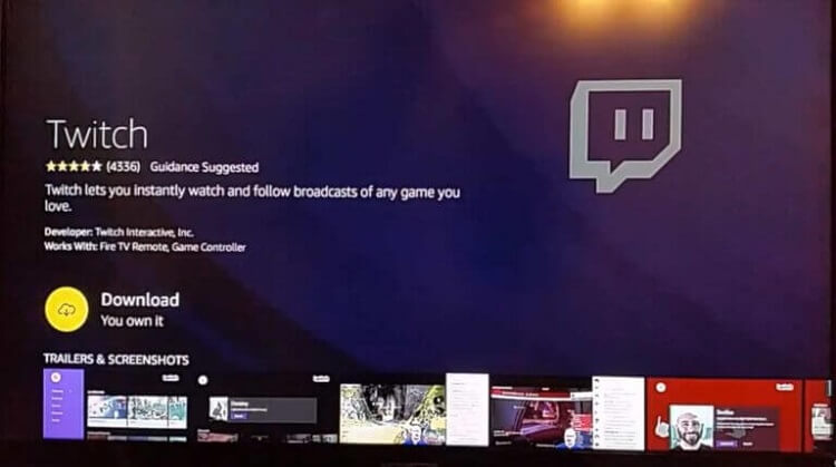 Install Twitch on Firestick 