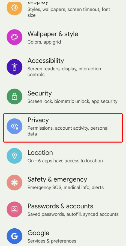 Select Privacy