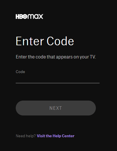 Enter the Activation Code