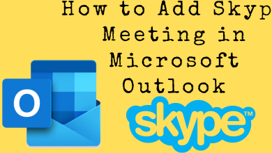 How to Add Skype Meeting in Microsoft Outlook
