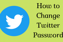 How to Change Twitter Password