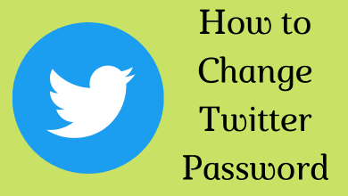 How to Change Twitter Password