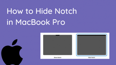 How to hide Notch in MacBook Pro