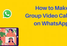 How to make Group Video Call on WhatsApp