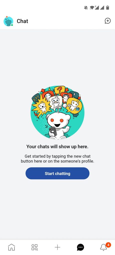 Click New Chat icon