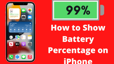 How to Show Battery Percentage on iPhone