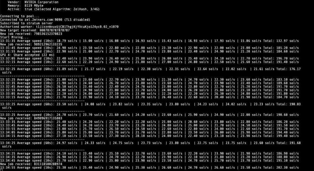 Lolminer Mining Software