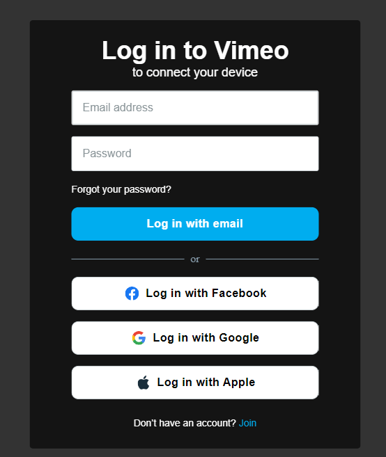 Vimeo on Roku