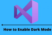 Visual Studio Dark Mode