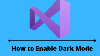 Visual Studio Dark Mode