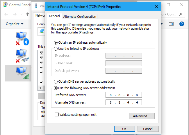 Enter the address from one of the best DNS servers you have opted for.