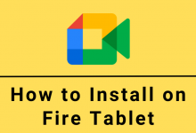 Google Meet on Fire Tablet