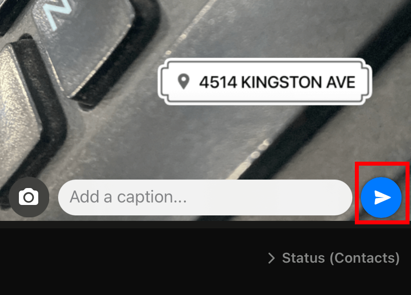 How to Add Location Sticker on WhatsApp Status Using iPhone