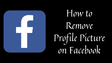 How to Remove Profile Picture on Facebook