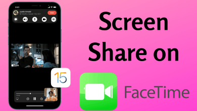 How to Screen Share on FaceTime