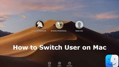 How to Switch Users on Mac