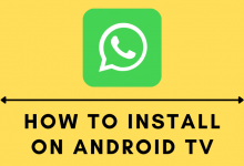WhatsApp on Android TV
