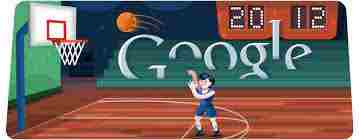 basket ball Google doodle game