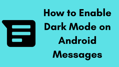 Android Messages Dark Mode