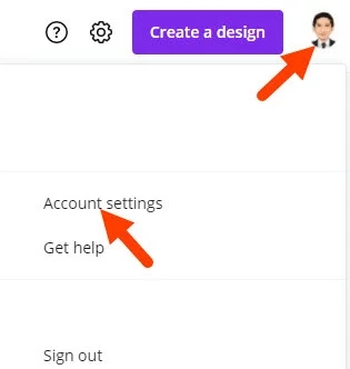 Cancel Canva Subscription on PC