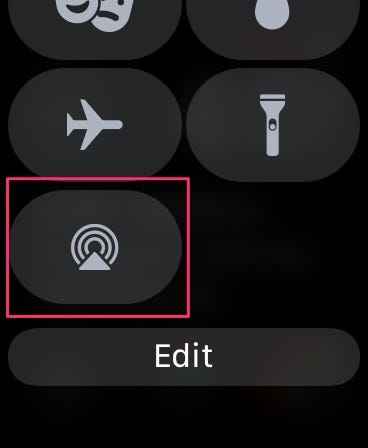 click on airplay icon