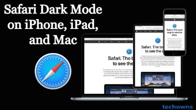 Dark Mode on Safari