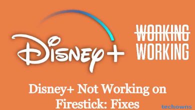 Disney Plus Not Working on Firestick