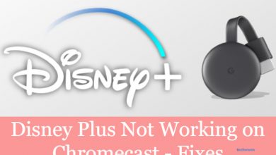 Disney Plus not working on Chromecast