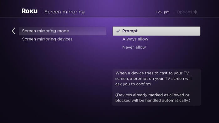 Screen Mirorring