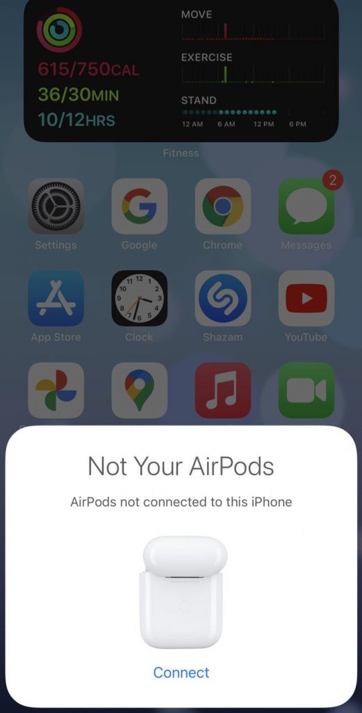 Connect AirPods to iPhone
