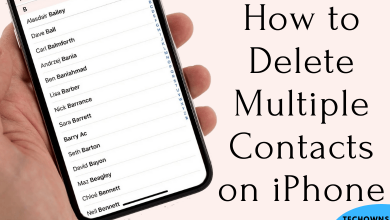 How to Delete Multiple Contacts on iPhone