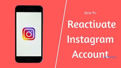 How to Reactivate Instagram Account