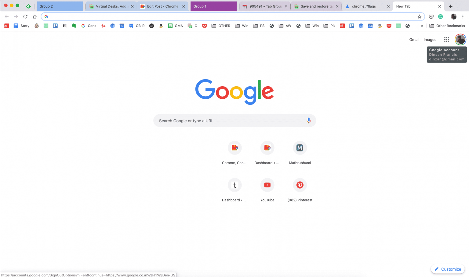 How to Group Tabs in Google Chrome Browser - TechOwns