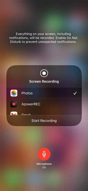 How to screen record on iPhone 12 with audio