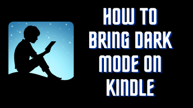 Kindle Dark Mode