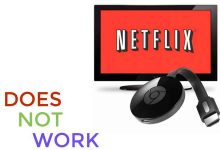 Netflix not Working on Chromecast