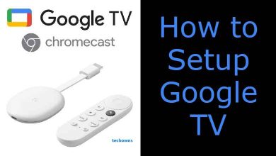 Setup Google TV