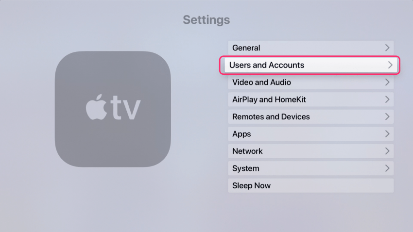 Switch Between Multiple Apple TV Users
