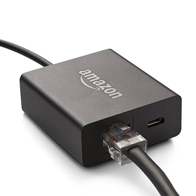 Use Amazon Ethernet Adapter