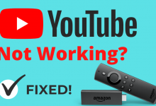 YouTube not working on FireStick