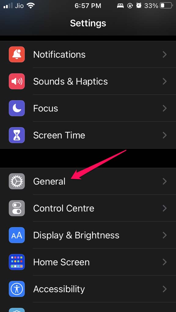 Update your iOS
