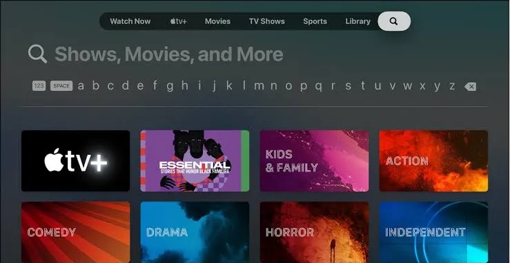 Search for Crackle App