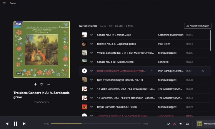 Deezer on Apple TV