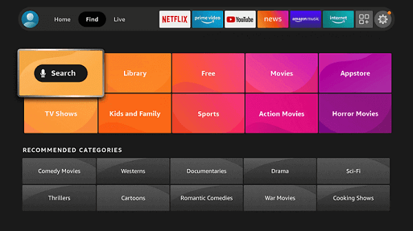 Deezer on Firestick
